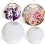 BI-DC5   Sphere Tealight Candle Mold