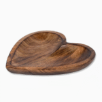 BI-WS4   Wooden Heart Bowl