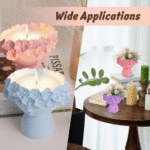 BI-JM56   Girl Flower Pot Silicone Mold - Image 2