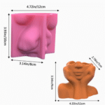 BI-JM47  Human Head Silicone Mold - Image 3