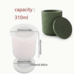 BI-JM3   Round Candle Concrete Silicone Mold - Image 2