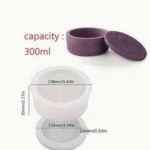 BI-JM4   Round Candle Concrete Silicone Mold - Image 2