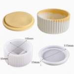 BI-JM8   Concrete Round Strip Box Silicone Mold - Image 2