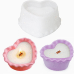 BI-JM15  Wave Heart Shape Silicone Mild