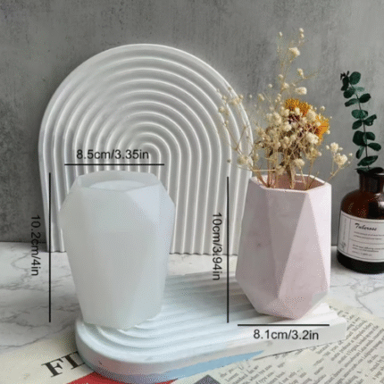 BI-JM75   Vase Shape Silicone Mold