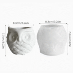 BI-JM60   Owl Pot Shape Silicone Mold - Image 2