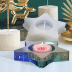 BI-DC9   Star shape tea light mold