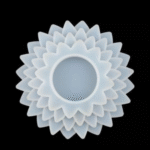 BI-DC25  Multi Stain Big Flower Tealight Mold