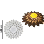 BI-DC25  Multi Stain Big Flower Tealight Mold - Image 2