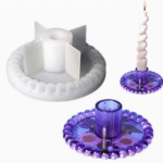 BI-DC27     Taper candle holder mold
