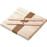 BI-TL36   10 piece, wooden candle wick holder