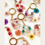 BI-PF14   Orange Pressed Dry Flower - Image 2