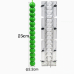 BI-PCM13    Stacked Ball Screw Candle Mold - Image 2