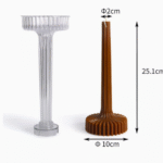 BI-PCM7   Geometric Strip Candle Mold - Image 2