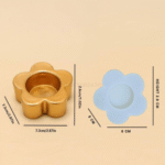 BI-DC12   Flower Tealight Mold - Image 2