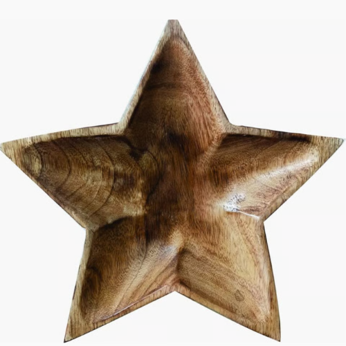 Untitled design (19) BI-WS5 Star Wooden Bowl - Image 1