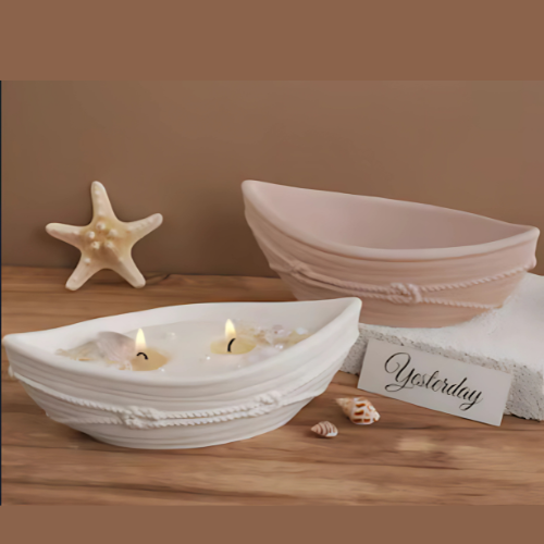 Untitled design - 2025-09-01T132639.990 BI-JM83 Ceramic Boat Shaped Candle Holders - Image 1