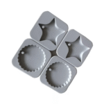 BI-137   Round And Star Shape Silicone Sachet Mold