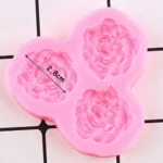 BI-248   Peony Flower Shape Candle Mold
