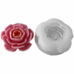 BI-252   Succulent Flower Candle Mold