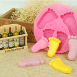 BI-237    Baby Footprint Silicone Mold - Image 2
