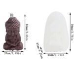 BI-227    Buddha Candle mold - Image 2