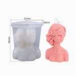 BI-122   Women Self Love Candle Mold - Image 2