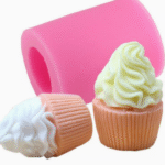 BI-116   Icecream Cupcake Shaped Silicone Mold