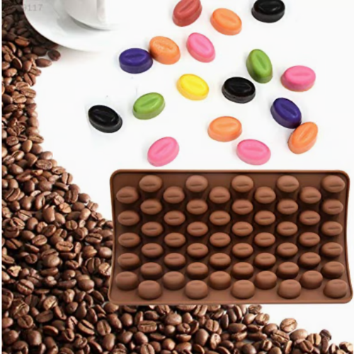 Untitled design - 2025-09-10T142342.250 BI-107 Coffee Bean-Shaped Silicone Mold - Image 1