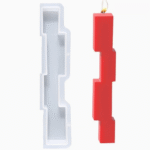 BI-94   Square Shape Long Strip Candle Mold