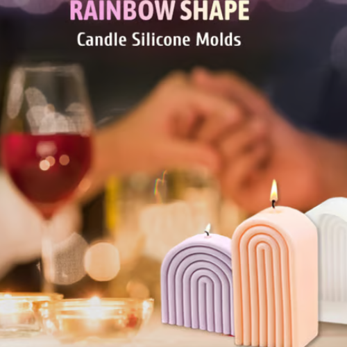 Untitled design - 2025-09-10T162736.284 BI-67 Rainbow Shape Candle Silicone Molds - Image 1