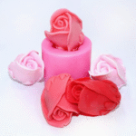 BI-66   Rose-Shaped Silicone Mold - Image 3