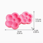 BI-155  Plum blossom flower fondant silicone mold - Image 2