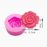 3D Rose Silicone Mold