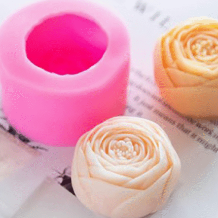 BI-77  Rose Bud Shaped Silicone Mold