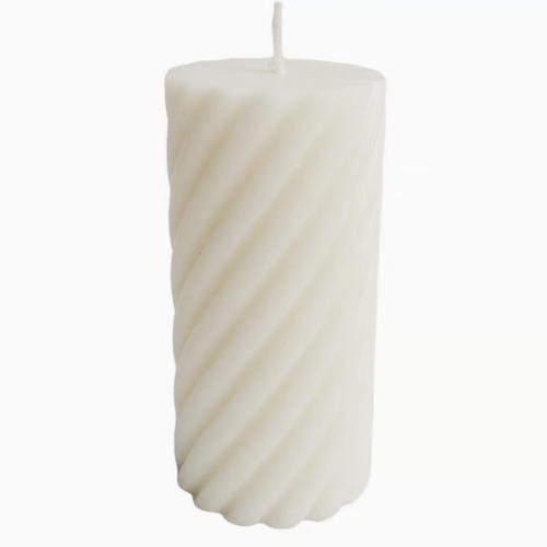 Untitled design - 2025-09-12T142315.030 Spiral twist Pillar Candle Mold - Image 1