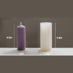BI-40  Thick Tooth Pillar Candle Silicone Mold - Image 2