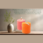 BI-77   Bubble Design Pillar Silicone Candle Mold