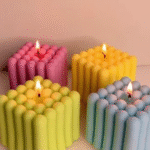 BI-415   Missile Cube Candle Mold