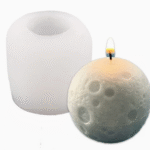 Moon Shape Candle Silicone Mold