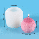 Moon Shape Candle Silicone Mold - Image 2