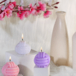 BI-43   Scented Thick Knot Candle Mold