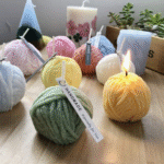 BI-44 Wool Shape Silicone Candle Mold - Image 3