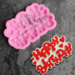 Happy Birthday Silicone Mold - Image 2