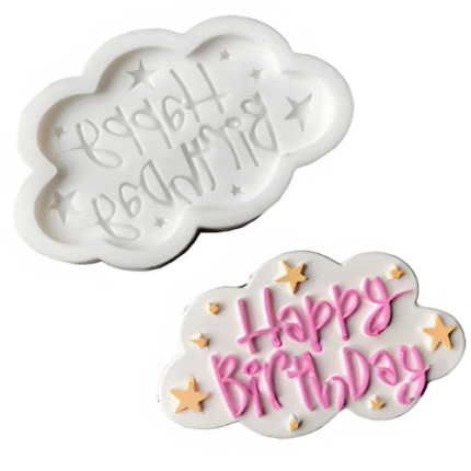 Happy Birthday Silicone Mold