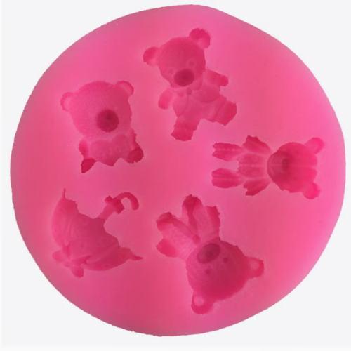 Untitled design - 2025-09-12T174146.519 Umbrella Bear Shaped Silicone Mold - Image 1