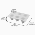 BI-S4   6 Cavity Modak Silicone Mold - Image 2