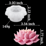 BI-202  Lotus Flower Candle Mold - Image 2