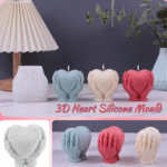 BI-214  3D Heart On hand Silicone Mould