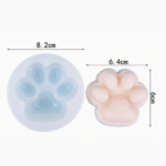 BI-325  Paw Print Silicone Mold - Image 2